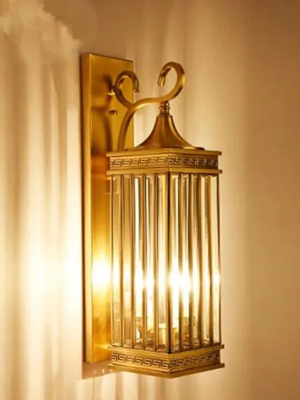 Arseni 1- Brass Wall Light