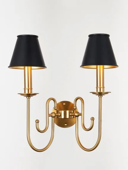 Stanford 2- Antique Brass Wall Lamp