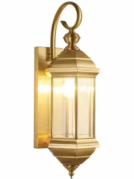 Kale 1- Brass Wall Lamp
