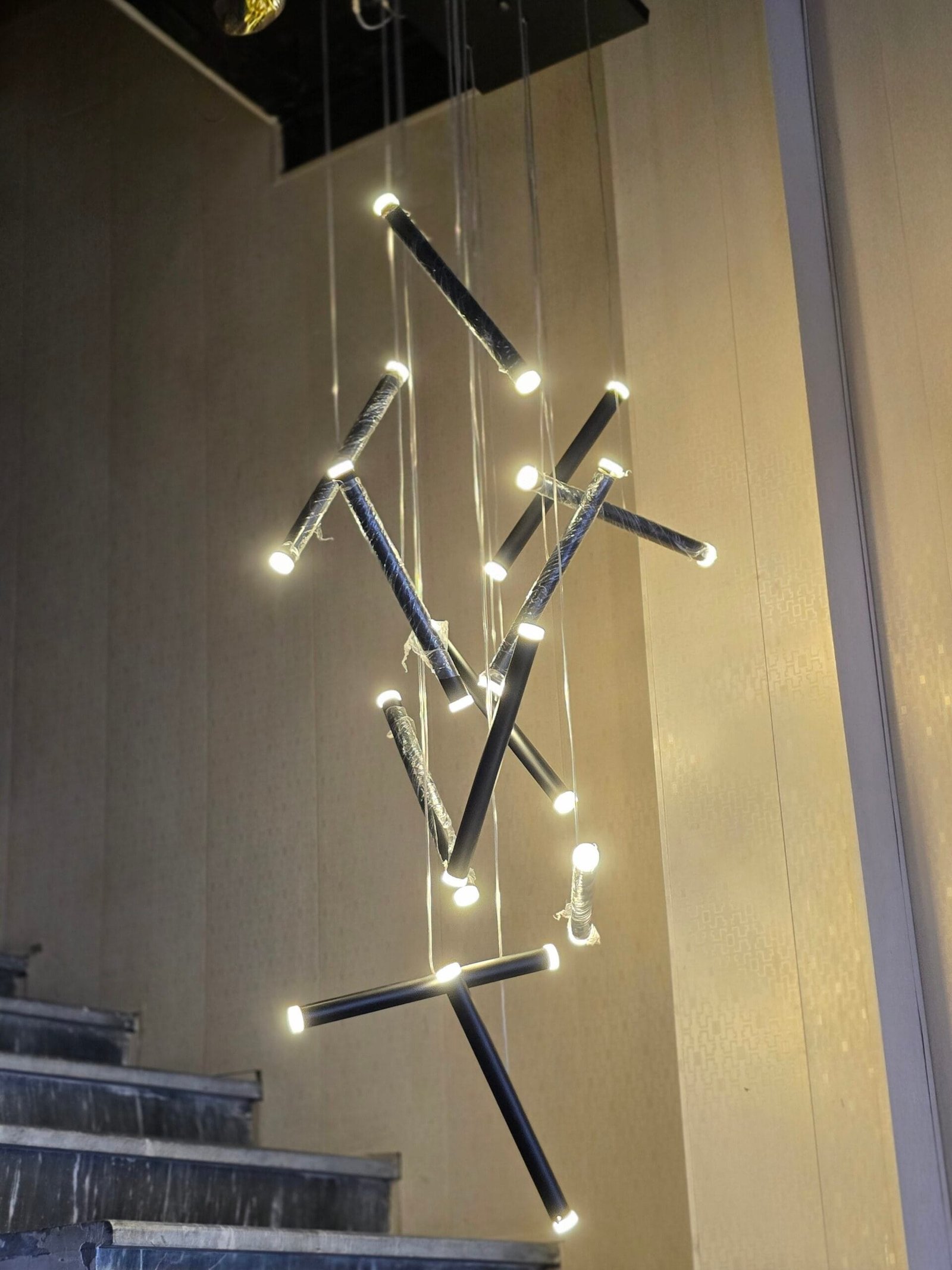 rod black modern pipe