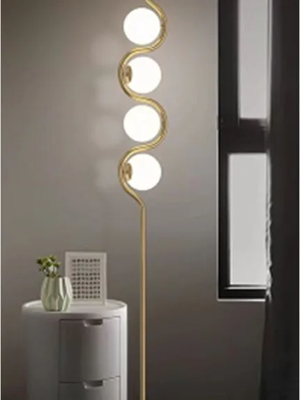 Hopson 4 - Modern Globe Floor Lamp