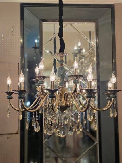 Allegri 15 - Indoor Crystal Chandelier