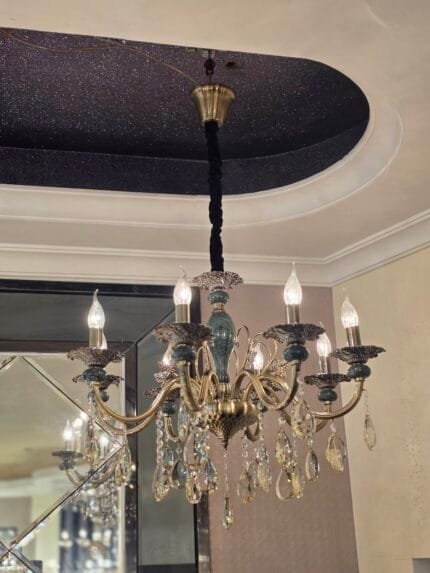 Allegri 8 - Indoor Crystal Chandelier