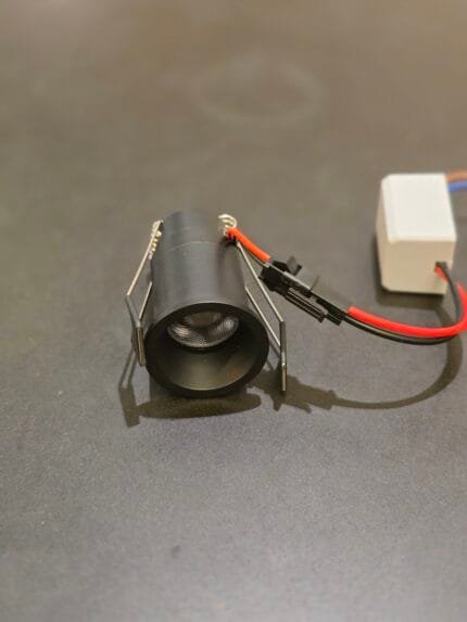 Neolux - Recessed Mini Black Downlight