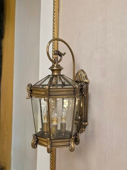 Fitz Craft - French Style Brass Wall Lamp