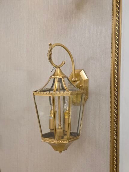 George T -  Brass Wall Lamp